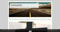 Desktop Screenshot of cosmopolis-educ.com